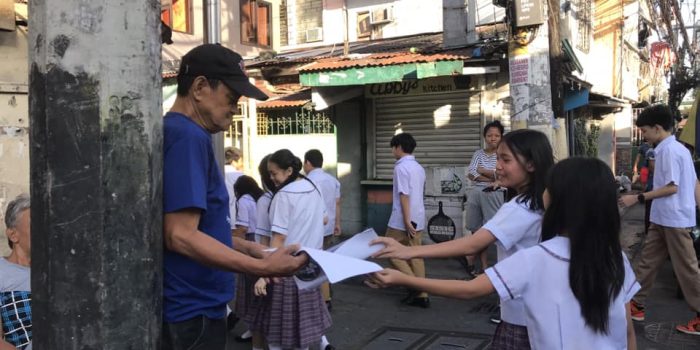 PZES Early registration kick-off parade. MAGPALISTA, KARAPATAN MO.